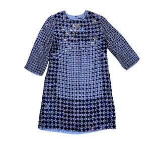 French Connection Solar Heat Tunic Dress in Salt Blue Size 4